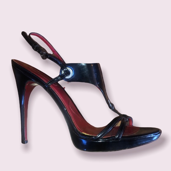 Cesare Paciotti Shoes - Cesare Paciotti Sexy Black Stiletto Heels with Grommets